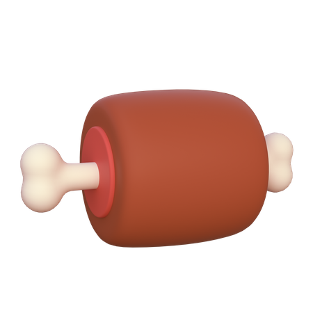 Cuisse de poulet  3D Icon