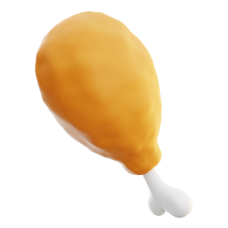 Cuisses de poulet  3D Icon