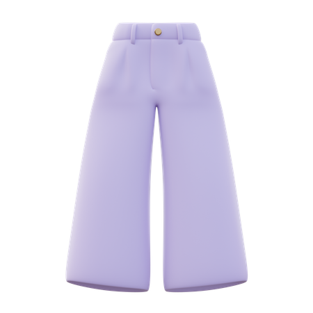 Culottes Women  3D Icon