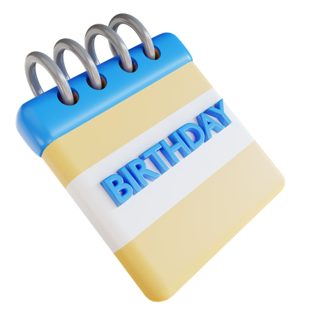 Cumpleaños  3D Icon