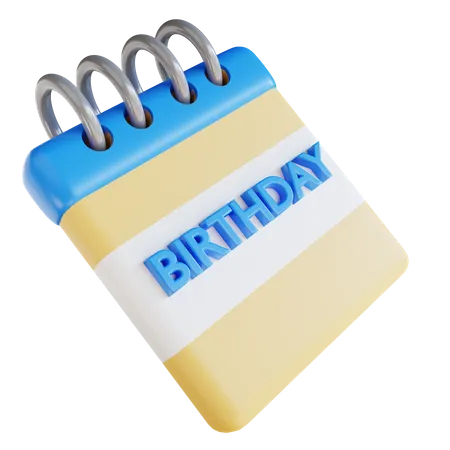 Cumpleaños  3D Icon