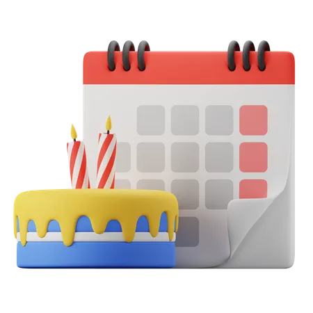 Cumpleaños  3D Icon