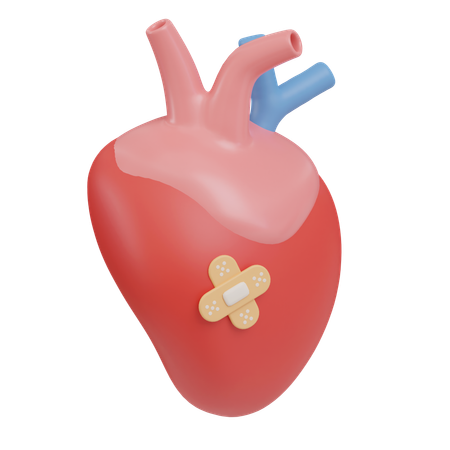 Cura del cuore  3D Icon