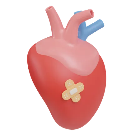 Cura del cuore  3D Icon