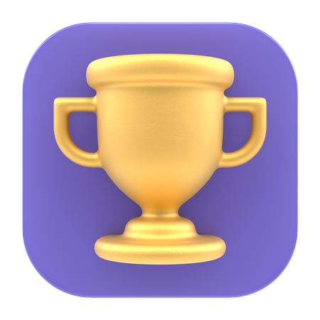 Cup App  3D Icon