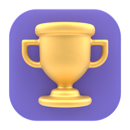 Cup App 3D Icon