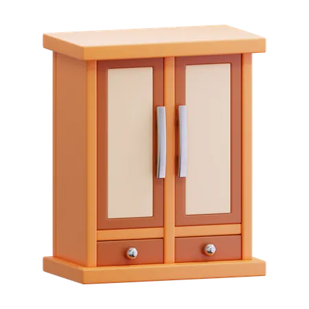 Cup Board  3D Icon