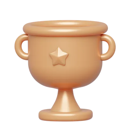 Cup Bronze  3D Icon