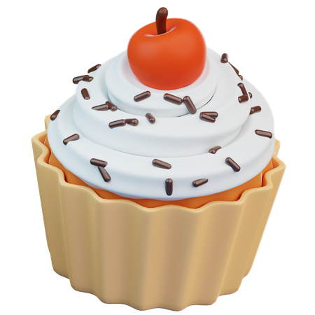 Cup Cake  3D Icon