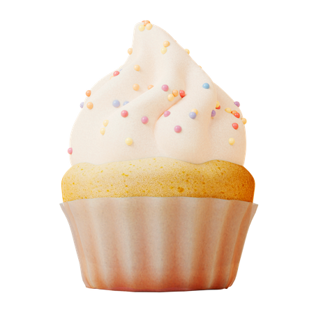 Cup Cake  3D Icon