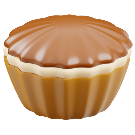 Cup Cake  3D Icon