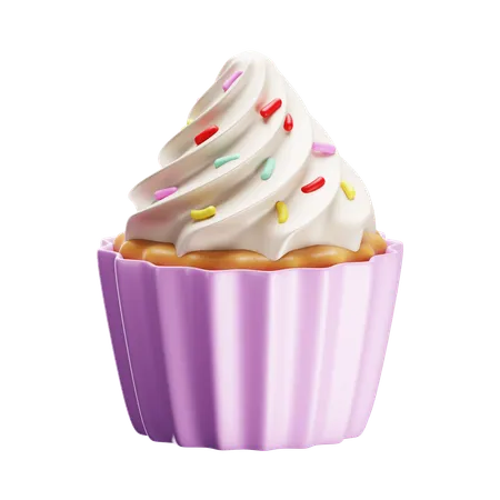 Cup Cake  3D Icon