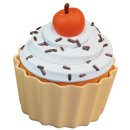 Cup Cake  3D Icon