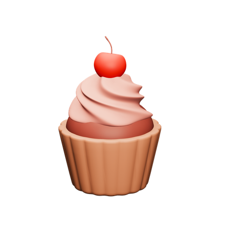 Cup Cake  3D Icon