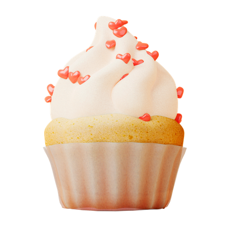 Cup Cake 3D Icon