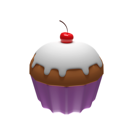 Cup Cake  3D Icon