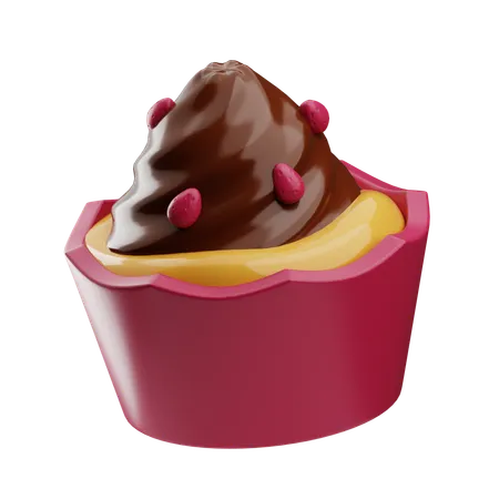 Cup Cakes  3D Icon