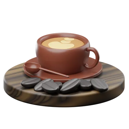 Cup Of Coffee  3D Illustration