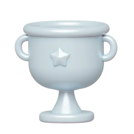 Cup Silver  3D Icon