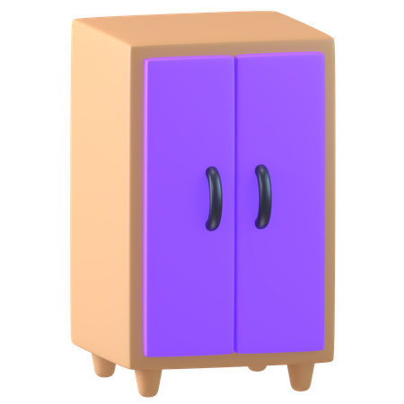 Cupboard  3D Icon