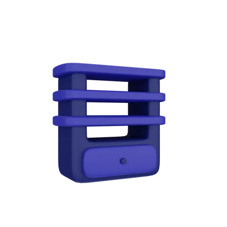 Cupboard  3D Icon