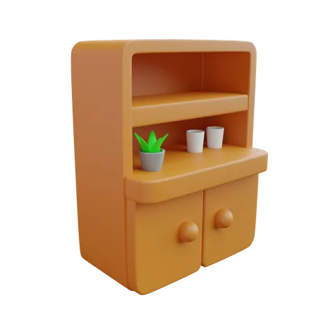 Cupboard  3D Icon