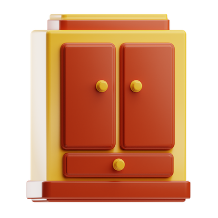 Cupboard  3D Icon