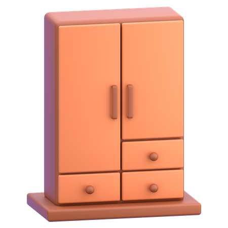 Cupboard  3D Icon