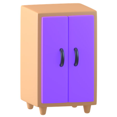 Cupboard  3D Icon