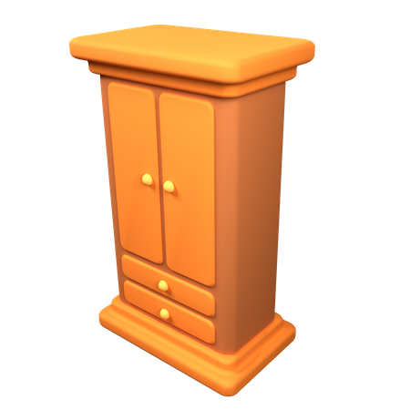 Cupboard  3D Icon
