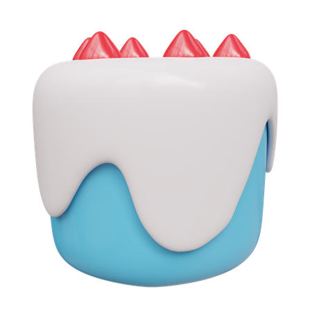 カップケーキ  3D Icon