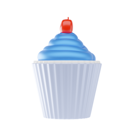 カップケーキ  3D Icon