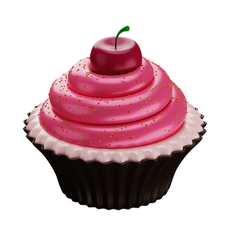 Cupcake  3D Icon