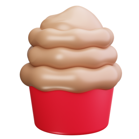 Cupcake  3D Icon