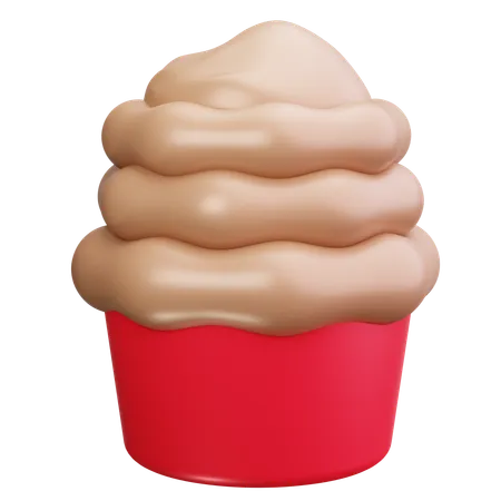 Cupcake  3D Icon