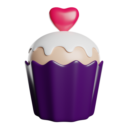 Petit gâteau  3D Icon