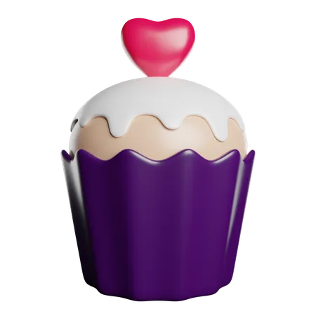 Petit gâteau  3D Icon