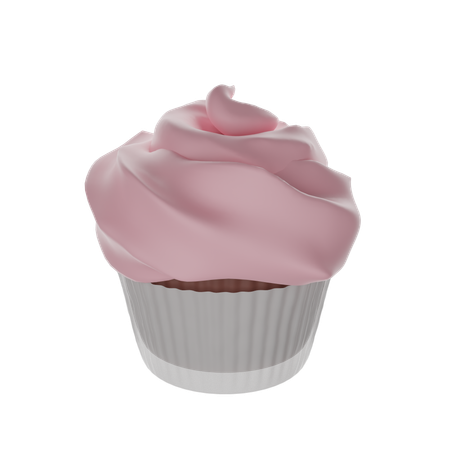 Gâteau de tasse  3D Icon