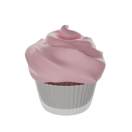 Gâteau de tasse  3D Icon