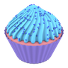 3d cupcake logo