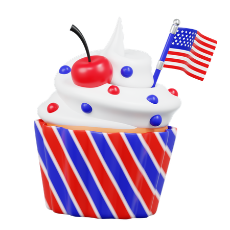 Cupcake  3D Icon