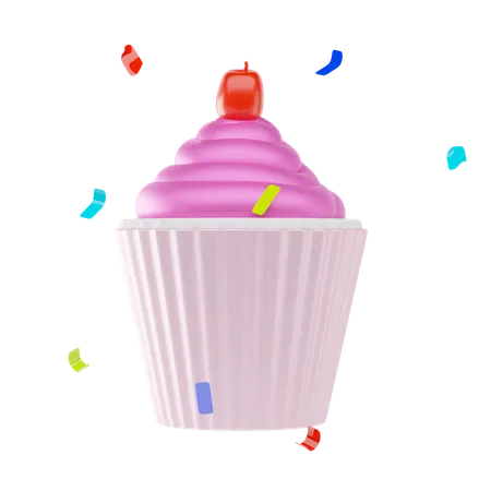 Cupcake  3D Icon