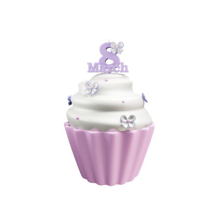 Cupcake  3D Icon