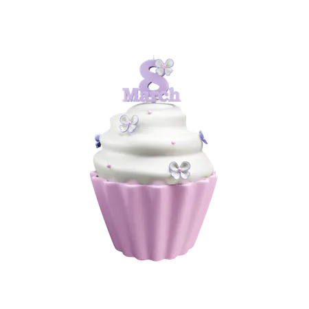 Cupcake  3D Icon