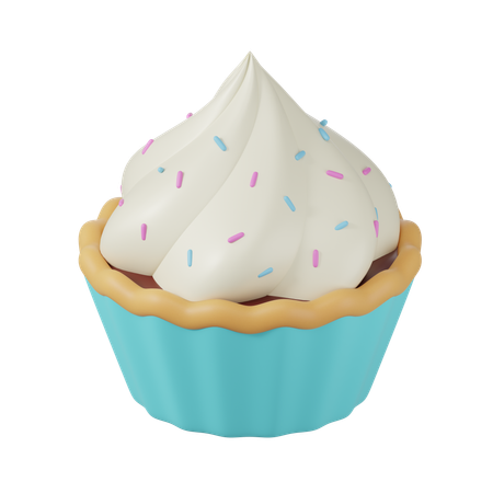 Cupcake  3D Icon