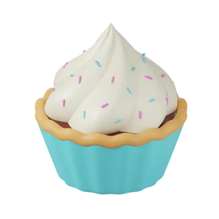 Cupcake  3D Icon