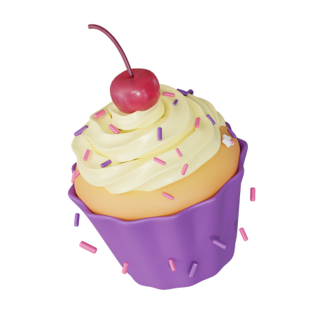 Cupcake  3D Icon