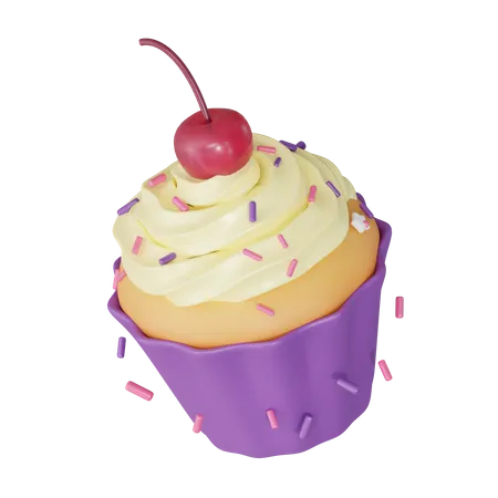 Cupcake  3D Icon