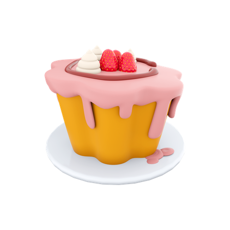 Cupcake  3D Icon