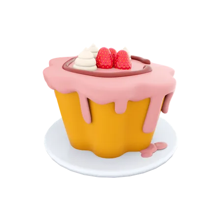 Cupcake  3D Icon